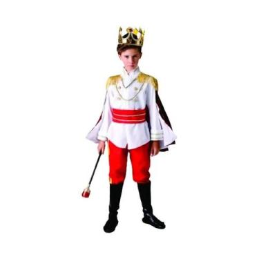 Imagem de Conjunto De Fantasia De Príncipe Medieval Para Meninos Com 7 Peças, Tr