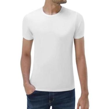 Imagem de Camiseta Ogochi Básica Masculina Lisa Original Slim Cores 100 Algodao 