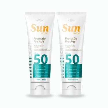 Imagem de Kit 2 Protetor Solar 100g Fps50 Sun Prime Loção Corporal - My Health