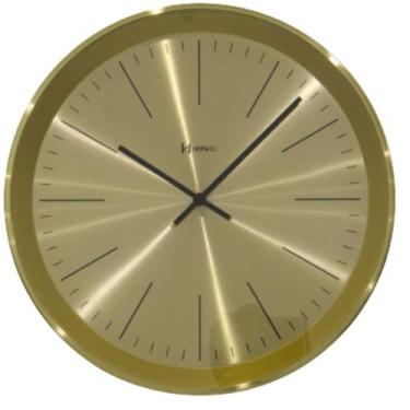 Imagem de Relógio de Parede Herweg Tic Tac 30cm Decoração Cor dourado Cor:Dourad