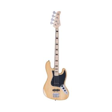 Imagem de Contra Baixo 4 Cordas Strinberg JBS50 Natural Ash Passivo