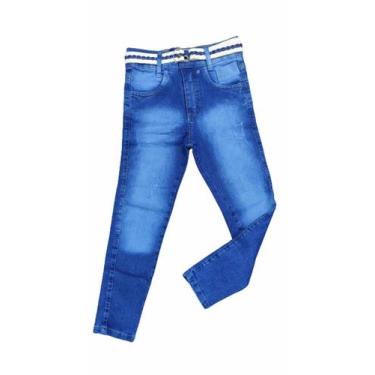 Imagem de Calça Jeans Infantil Menino-TAM 04 - C.D Jeans, Lavagem médio