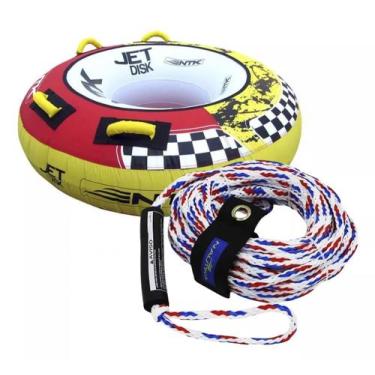 Imagem de Boia Rebocável NTK Jet Disk Inflável + Cabo Jet Ski Lancha
