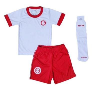 Imagem de Uniforme Infantil Internacional Artilheiro Oficial, Tam 1