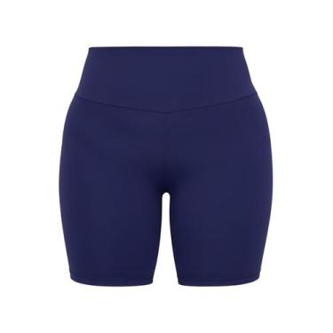 Imagem de Bermuda Esportiva Nay Sport BE62 Feminina Plus Size Biker Poliamida T.