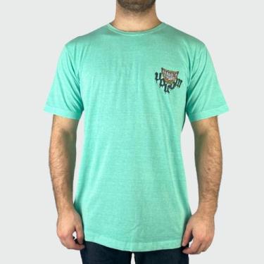 Imagem de Camiseta Volcom Creeper, G, Verde