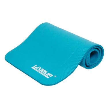 Imagem de Colchonete Tapete para Ginastica Yoga Ou Pilates Cor Azul LiveUp-Unissex