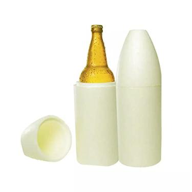Imagem de 5 Porta Garrafa Isopor Camisinha Litrão Cerveja 1L - Isoterm