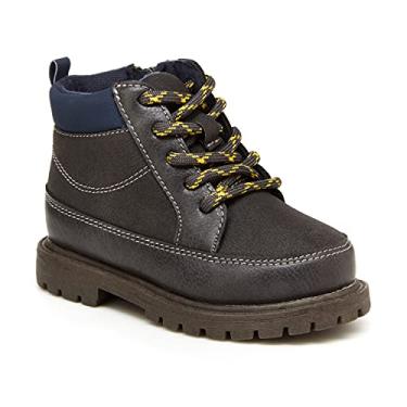 Imagem de Carter's Bota infantil unissex para trilha, Cinza, 12 Little Kid