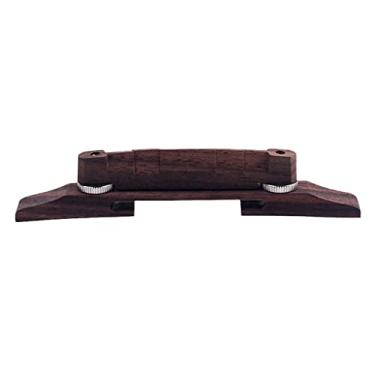 Imagem de Archtop Guitar Bridge com Sella Sculpted Select, Rosewood