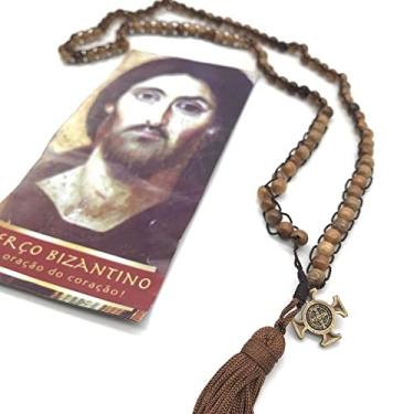 Imagem de Terço Bizantino Com Folheto De Oração