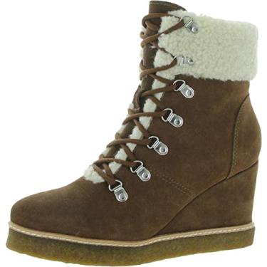 Imagem de Steve Madden Bota feminina Marcel Ankle Boot, Camurça conhaque, 10