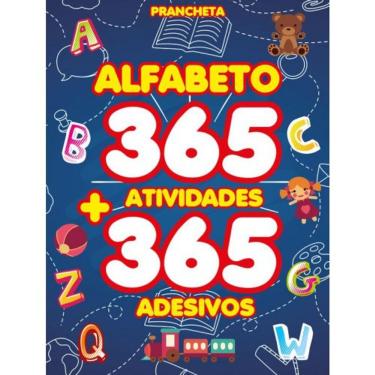 Imagem de Livro - Alfabeto Prancheta 365 Atividades + 365 Adesivos 01