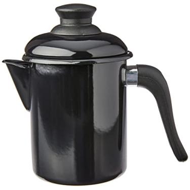 Imagem de Leiteira 10 Esmaltada Preta - 900 ml - Ewel