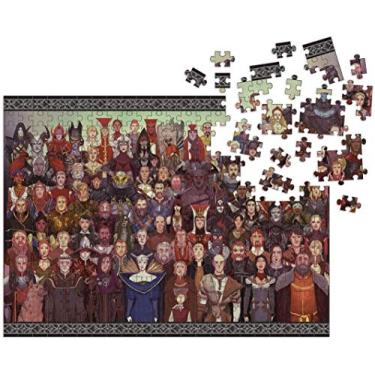 Imagem de Dark Horse Deluxe Dragon Age: Cast of Thousands 1000 Piece Deluxe Puzzle, Multicolor