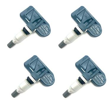 Imagem de Conjunto de 4 sensores de pressão de pneu TPMS 315 mhz para substituição Chevrolet Corvette 2005 2006 2007 2008 2009