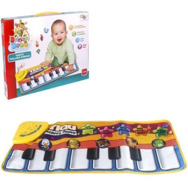 Teclado Infantil Brinquedo Piano Musical som de Animais - BRASKIT - Piano /  Teclado de Brinquedo - Magazine Luiza