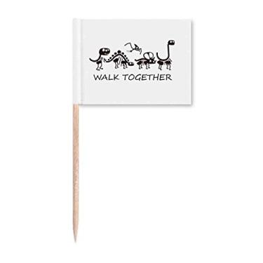 Imagem de Bones Walk Friends Art Deco Presente Fashion Palito de Dentes Marcadores Decoração de Festa