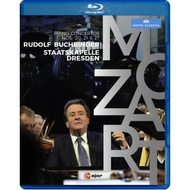 Imagem de Mozart Piano Concertos Nos. 20, 21 & 27 [Blu-ray]