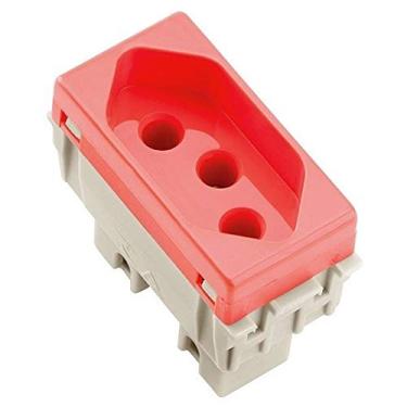 Imagem de Tomada Tramontina Linha Liz sem Placa 20A Vermelho 57115/033