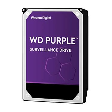 Imagem de Western Digital Disco rígido interno de vigilância WD Purple de 10 TB - SATA 6 Gb/s, cache de 256 MB, 3,5" - WD101PURZ (versão antiga)