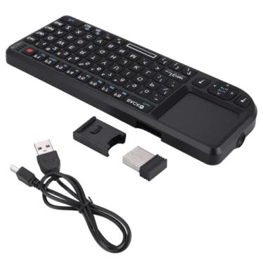 Imagem de Teclado, teclado sem fio recarregável com receptor embutido para PS3/4 XBOX 360 para família e amigos