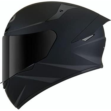 Imagem de Capacete Kyt Tt Course Plain Preto Fosco