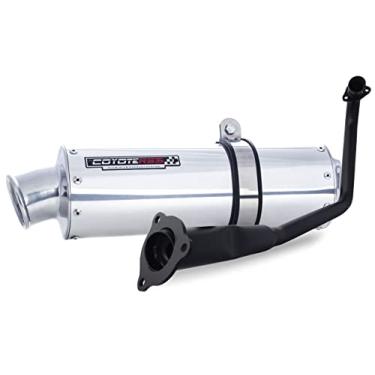 Imagem de Escape/Ponteira Coyote RS3 Alumínio Oval - Next 250/300 - Polido