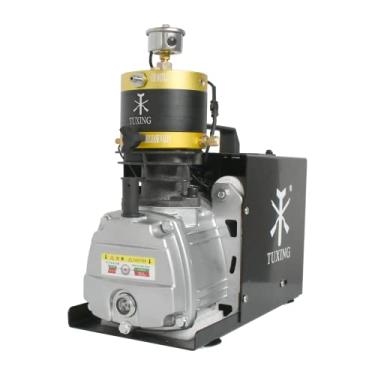 Imagem de TUXING PCP Compressor de ar Bomba de alta pressão, Auto-Shutoff Compressor de mergulho com filtro de água-óleo Scuba Tank Pcp Air Rifles Airguns Paintball Tank Filling (220VAC)
