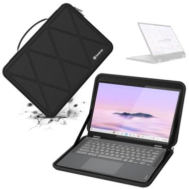 Imagem de Smatree Capa protetora rígida de EVA compatível com Lenovo ThinkBook Plus Gen 5 Hybrid de 14 polegadas, para laptop Lenovo IdeaPad Flex 5i Chromebook Plus Gen 7, bolsa para notebook fina e antichoque
