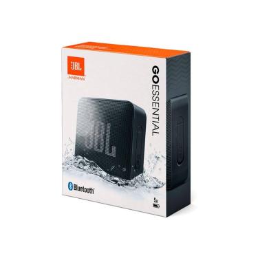 Imagem de Caixa de Som 3W JBL Go Essential 5HRS bateria à Prova d`Água IPX7 Preto