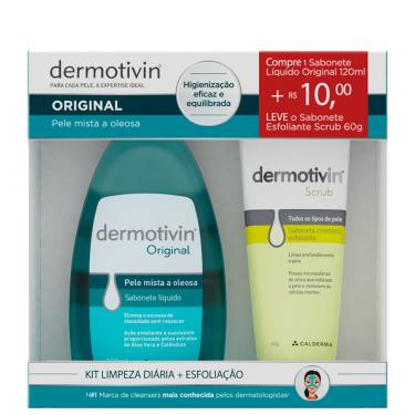 Imagem de Dermotivin Original - Espuma de Limpeza Facial 120ml