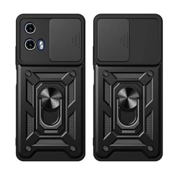 Imagem de Capa Capinha Armor Anti Impacto Ring Militar Com Proteção de Camera P/Motorola Moto G24
