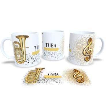Imagem de Canecas Personalizadas Instrumentos Musicais (Tuba)