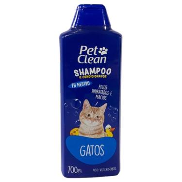 Imagem de Shampoo para Gatos 2 em 1-700ml, Pet Clean