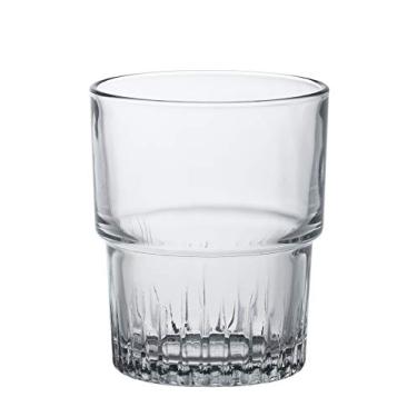 Imagem de Duralex Copo de vidro empilhável 160 ml, transparente, conjunto de 6, Clear, 5.58 oz, 1