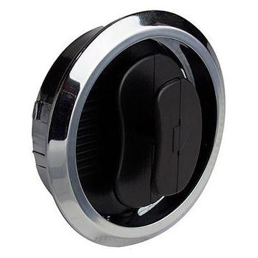 Imagem de Difusor De Ar Central lateral Cromado S textura 2007 Celta prisma Nk-1