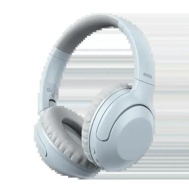 Imagem de Fone de Ouvido Bluetooth 03 c/ Sistema ANC da ROCK, Cinza