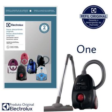 Imagem de Kit 3 Sacos Aspirador de Pó Electrolux Original - One (SBEON)