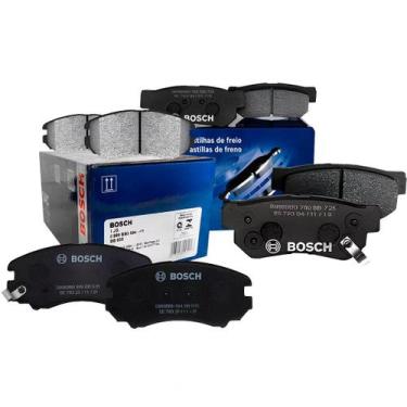 Imagem de Kit Pastilha Freio Dianteira + Traseira Tucson 2.0 2013 2014 - Bosch, 