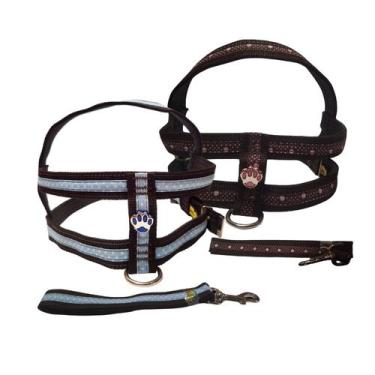 Imagem de Conjunto Peitoral Easy Walk Chocolate M - Coltelli