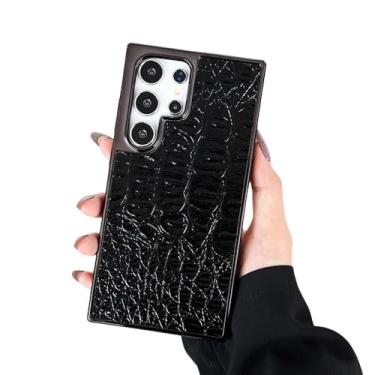 Imagem de Capa de telefone de couro com glitter de luxo para Samsung S24 Plus S22 S23 Ultra à prova de choque, A14, para Galaxy S24Ultra