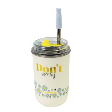 Imagem de Copo Neo C/Canudo Abelhinha Bee 10025891 300ml ZonaCriativa