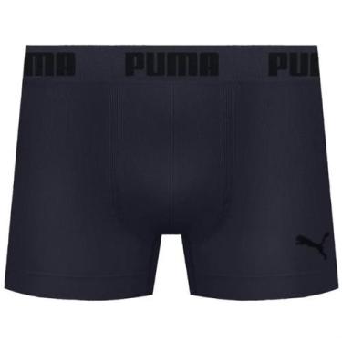 Imagem de Cueca Boxer Masculina Sem Costura Cós 40mm - Selene, Chumbo, Eg