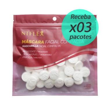 Imagem de Máscara Desidratada Descartável Facial Para Limpeza de Pele Ozônio - 3