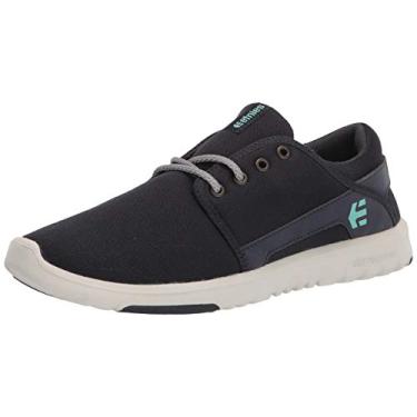 Imagem de Etnies Calli Vulc X Sheep Tênis de skate masculino de cano baixo, Azul marino, 36
