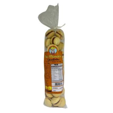 Imagem de Biscoito Sô Mineiro Casadinho com Recheio de Goiabada 300g