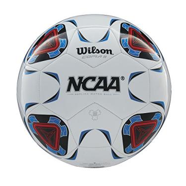 Imagem de Wilson Bola de futebol NCAA Copia II, branca - Tamanho 4
