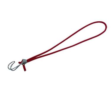 Imagem de Extensor ou Corda Elastica Gancho Duplo 70cm Vermelha - 15UN - Alffa