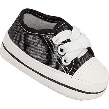 Imagem de Sapatinho De Bebe Recem Nascido Tênis star Menino - Nenê Baby, 15, Jea